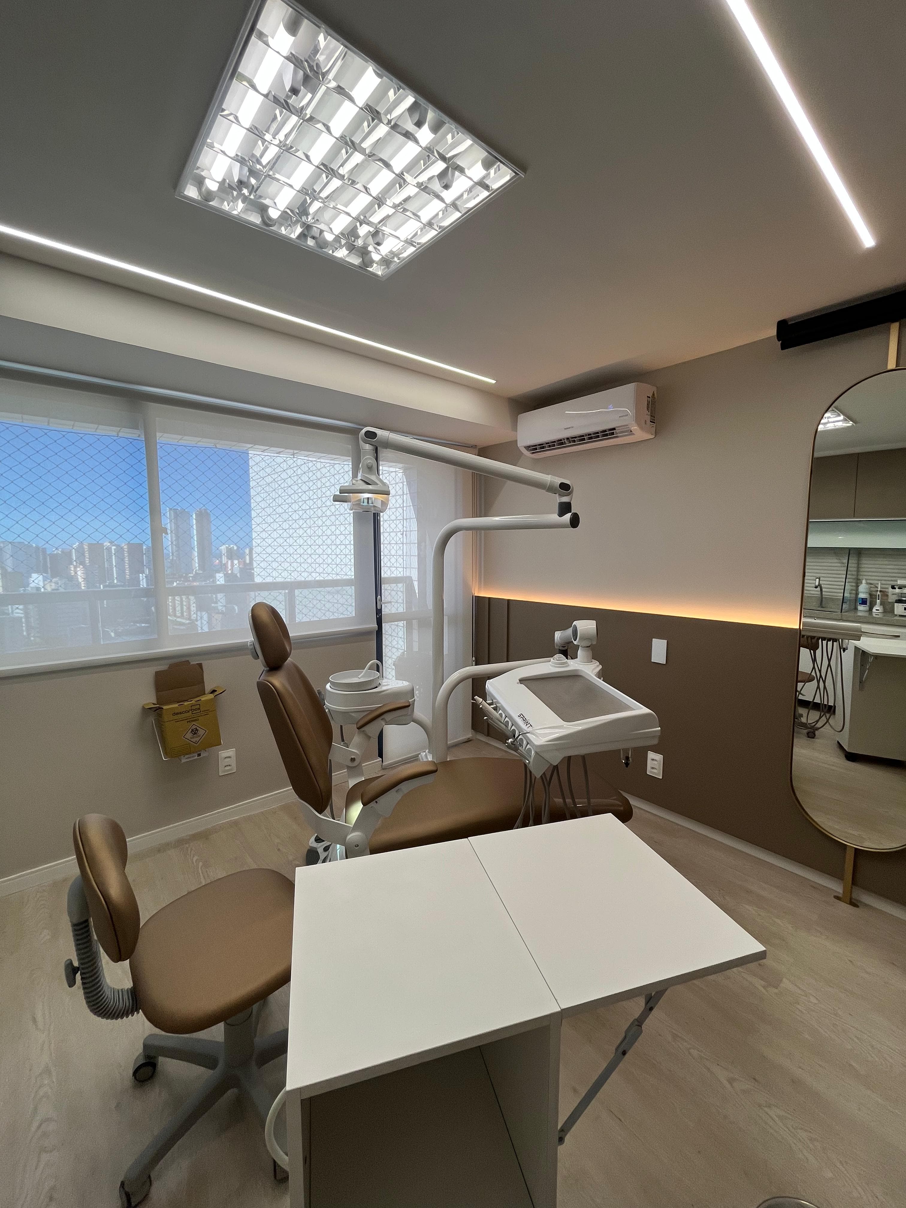 Consultório odontológico premium da Cygnus Odonto